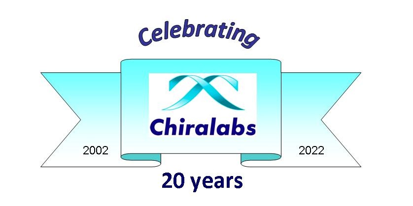 Chiralabs celebrates 20th Birthday
